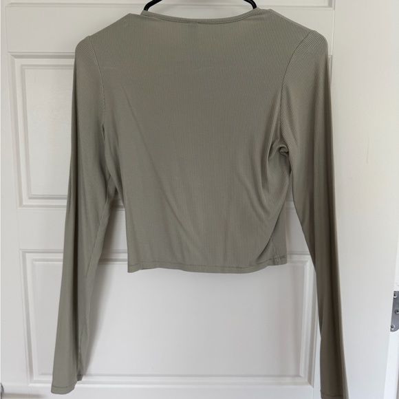 SKIMS Long Sleeve Ribbed Top S - Picture 2 of 3